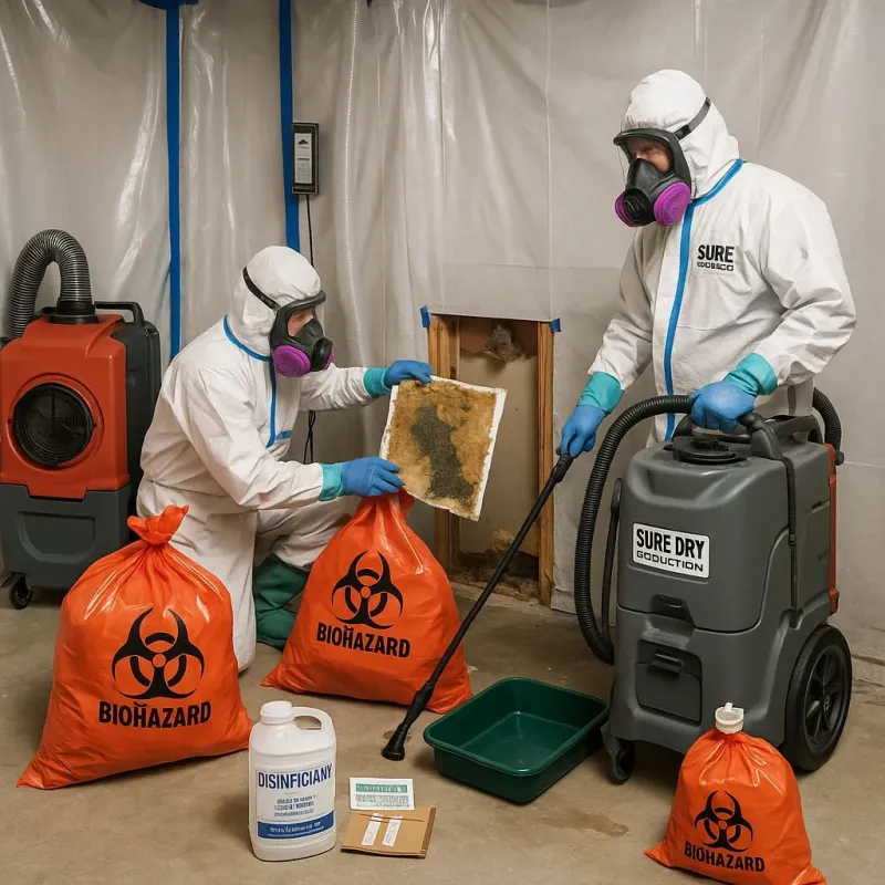 Contaminated Water Handling Protocols process in Reinholds, PA