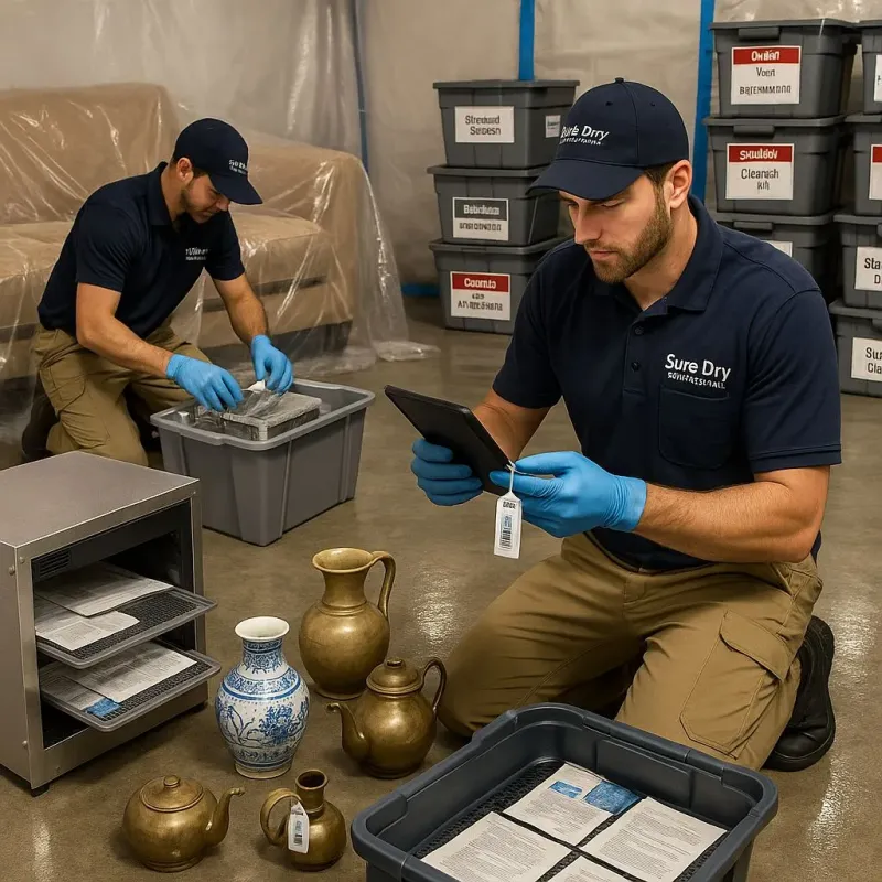 Content Protection and Restoration process in Reinholds, PA