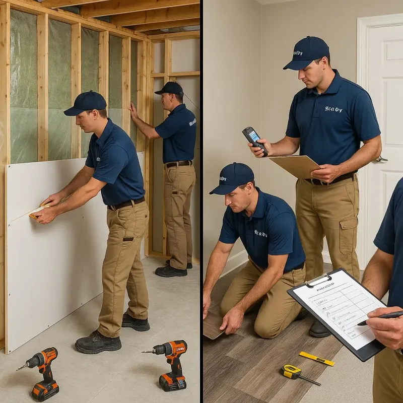 Repairs and Reconstruction process in Reinholds, PA